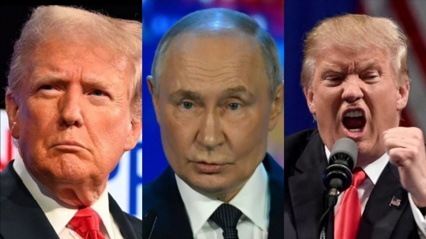 Trump says he is "very angry" and "pissed off" at Vladimir Putin